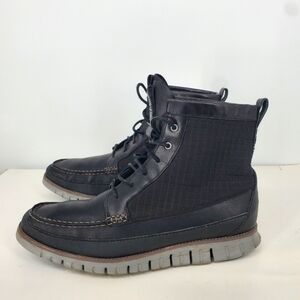 Cole Haan Shoe Men 13 M Zerogrand Waterproof Tall Boots Black